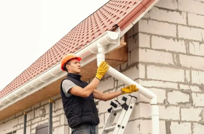 Pose et remplacement de gouttières à Wingersheim les Quatre Bans